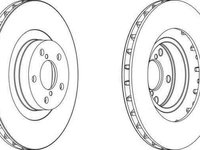 Disc frana SUBARU FORESTER SG FERODO DDF1175