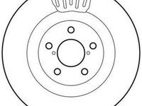 Disc frana SUBARU FORESTER SG JURID 562677JC