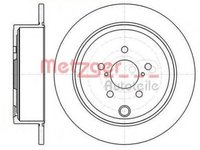 Disc frana SUBARU FORESTER (SG), SUBARU OUTBACK combi (BL, BP), SUBARU LIBERTY IV (BL, BP) - METZGER 61415.00