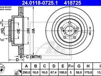 Disc frana SUBARU IMPREZA combi GG ATE 24011807251