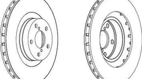 Disc frana SUBARU IMPREZA combi GG FERODO DDF