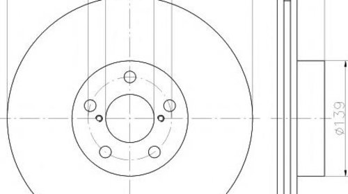 Disc frana SUBARU IMPREZA limuzina (GC), SUBA