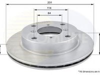 Disc frana SUBARU JUSTY II JMA MS COMLINE ADC0906V