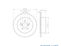 Disc frana Subaru LEGACY IV combi (BL, BP, B13_) 2003-2016 #2 08A60510