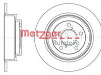 Disc frana SUBARU LEGACY Mk II (BD, BG), SUBARU LEGACY combi (BC, BJF), SUBARU LIBERTY I (BC) - METZGER 6398.00