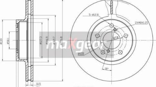 Disc frana SUBARU LEGACY OUTBACK (BG) Turism,