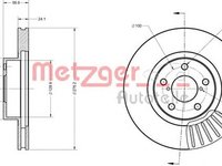 Disc frana SUBARU LEGACY V combi BM BR METZGER 6110082