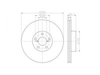 Disc frana Subaru OUTBACK (BE, BH) 1998-2003 #2 0986478977