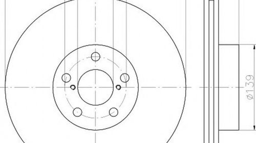 Disc frana SUBARU OUTBACK BE BH TEXTAR 921395
