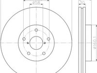 Disc frana SUBARU TRIBECA B9 TEXTAR 92199203