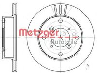 Disc frana SUZUKI ALTO HA12 HA23 METZGER 6399.1