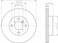 Disc frana SUZUKI BALENO hatchback EG TEXTAR 92104500