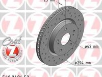 Disc frana SUZUKI ESCUDO II (JT) - ZIMMERMANN 540.2494.52