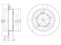 Disc frana SUZUKI GRAND VITARA I FT DELPHI BG2584