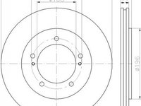 Disc frana SUZUKI GRAND VITARA I FT TEXTAR 92170503