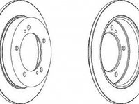 Disc frana SUZUKI JIMNY FJ FERODO DDF351