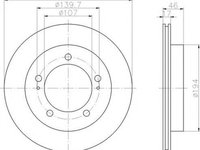 Disc frana SUZUKI JIMNY FJ HELLA 8DD355104771