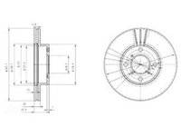 Disc frana SUZUKI LIANA ER DELPHI BG3341