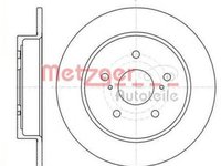 Disc frana SUZUKI SWIFT III MZ EZ METZGER 61425