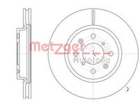 Disc frana SUZUKI SWIFT IV (FZ, NZ) - METZGER 61481.10