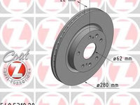 Disc frana SUZUKI SX4 S-Cross (2013 - 2016) ZIMMERMANN 540.5310.20