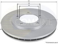 Disc frana SUZUKI VITARA ET TA COMLINE ADC0921V