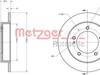 Disc frana SUZUKI VITARA ET TA METZGER 6110219