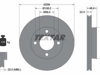 Disc frana TEXTAR 92026000