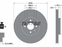 Disc frana TEXTAR 92055203