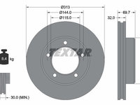 Disc frana TEXTAR 92108103