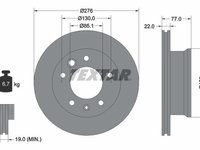 Disc frana TEXTAR 92131503