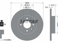 Disc frana TEXTAR 92175103