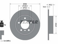 Disc frana TEXTAR 92238703