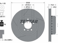 Disc frana TEXTAR 92266925