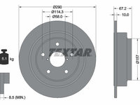 Disc frana TEXTAR 92273203