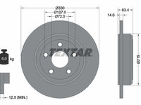 Disc frana TEXTAR 92274703