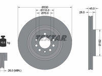 Disc frana TEXTAR 92315903