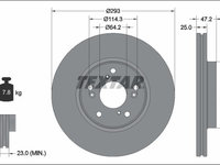 Disc frana TEXTAR 92321303