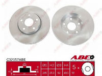 Disc frana TOYOTA AURIS (NRE15_, ZZE15_, ADE15_, ZRE15_, NDE15_) (2006 - 2012) ABE C32157ABE