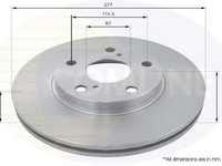 Disc frana TOYOTA AURIS (ZWE18, NZE18, ZRE18) (2012 - 2016) COMLINE ADC2513V piesa NOUA