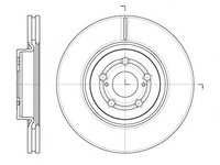 Disc frana TOYOTA AVENSIS Combi (T25) (2003 - 2008) REMSA 61092.10 piesa NOUA