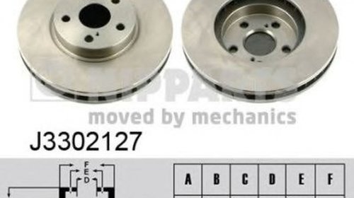 Disc frana TOYOTA AVENSIS T22 NIPPARTS J33021