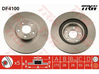Disc frana Toyota CELICA Cabriolet (AT18_, ST18_) 1989-1993 #2 09571210