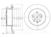 Disc frana TOYOTA CELICA (ST20_, AT20_) (1993 - 1999) DELPHI BG3583 piesa NOUA