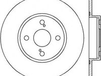 Disc frana TOYOTA COROLLA hatchback (_E10_), TOYOTA COROLLA Liftback (_E10_), TOYOTA COROLLA Wagon (_E10_) - JURID 562412J