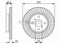 Disc frana TOYOTA IQ (KPJ1_, NGJ1_, KGJ1_, NUJ1_) - OEM - MAXGEAR: 19-2352 - W02747716 - LIVRARE DIN STOC in 24 ore!!!