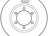 Disc frana TOYOTA LAND CRUISER PRADO (KDJ12_, GRJ12_), TOYOTA LAND CRUISER PRADO (KDJ15_, GRJ15_), LEXUS GX (_J12_) - JURID 562743JC