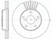 Disc frana TOYOTA RAV 4 II (CLA2, XA2, ZCA2, ACA2) (2000 - 2005) REMSA 6640.10 piesa NOUA