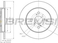 Disc frana TOYOTA YARIS SCP9 NSP9 KSP9 NCP9 ZSP9 BREMSI DBB781S