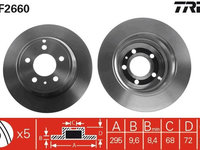 Disc frana TRW DF2660